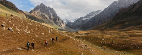 Expedition in Zarafshan valley, Tajikistan