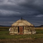 Yurts in Murghab plateu