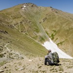 Hiking from Alauddin lake to Kulikalon through Loudan Pass, Tajikistan
