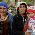 Portrait of Pamiri People, in Langar Village, Wakhan Valley, Pamir, Tajikistan