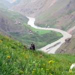 Mountains in yagnob valley, Tajikistan
