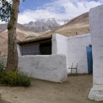 Wakhi Houses in Ratm village, Wakhan Valley, Pamir, Tajikistan