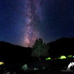 Photos of Milky way in Fan Mountains, Tajikistan