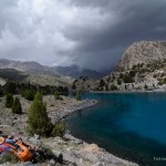 Hiking around Alauddin Lake, Fann Mountians, Tajikistan