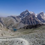 Mirali and Mariya summit in Fann mountains