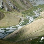 yagnob river of yagnob valley, tajikistan