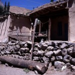 old photos, yagnobi house, yagnob valley, tajikistan