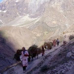 old photos, yagnobi women, yagnob valley, tajikistan