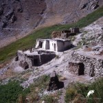 yagnob village, old photos, yagnobi houses, yagnob valley, tajikistan